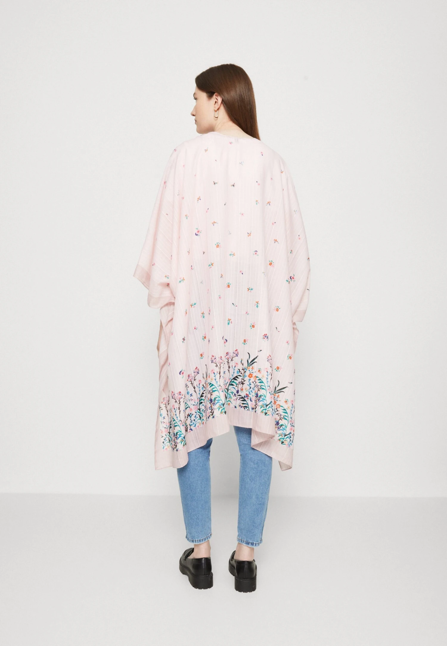 Anna Field Poncho - Pink 5 Anna Field Poncho - Pink - Afbeelding 3