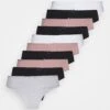 Anna Field Shannon 10 Pack Brief- Slip - Pink/Grey -Anna Field 0075ff34c2a04317820e185f29181961