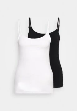 Anna Field 2 Pack - Top - White/Black 12 Anna Field 2 Pack - Top - White/Black -Anna Field 02622a3a72a4416eb5725bf4adedb7b5