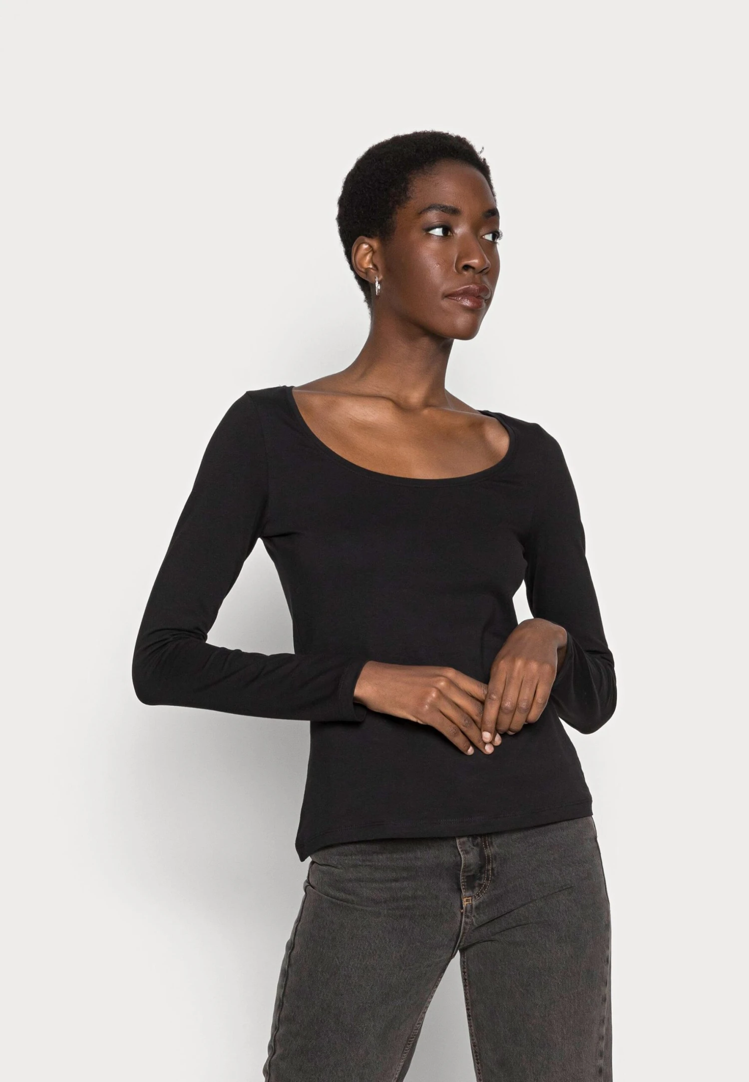Anna Field 2 Pack - Longsleeve - Black/Black 4 Anna Field 2 Pack - Longsleeve - Black/Black - Afbeelding 2