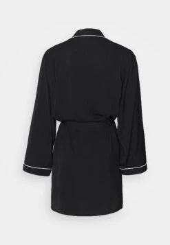 Anna Field Amanda Satin Dressing Gown - Badjas - Black 17 Anna Field Amanda Satin Dressing Gown - Badjas - Black -Anna Field 02d6ba585165492c8f07ab44f0a3d177