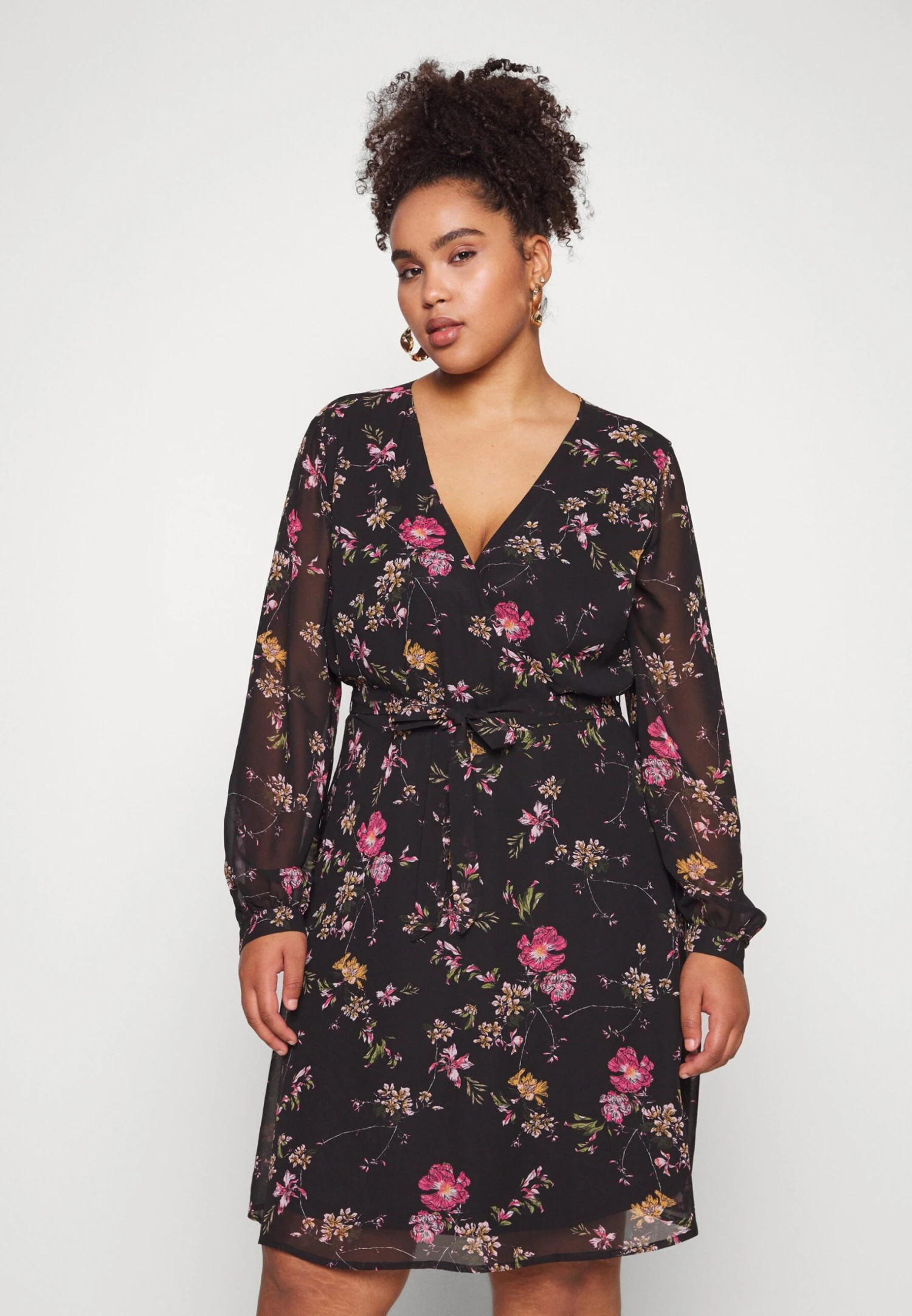 Jurk - Black/Pink 3 Jurk - Black/Pink