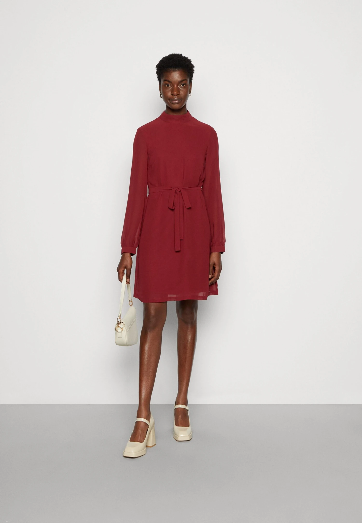 Anna Field Jurk - Dark Red 4 Anna Field Jurk - Dark Red - Afbeelding 2