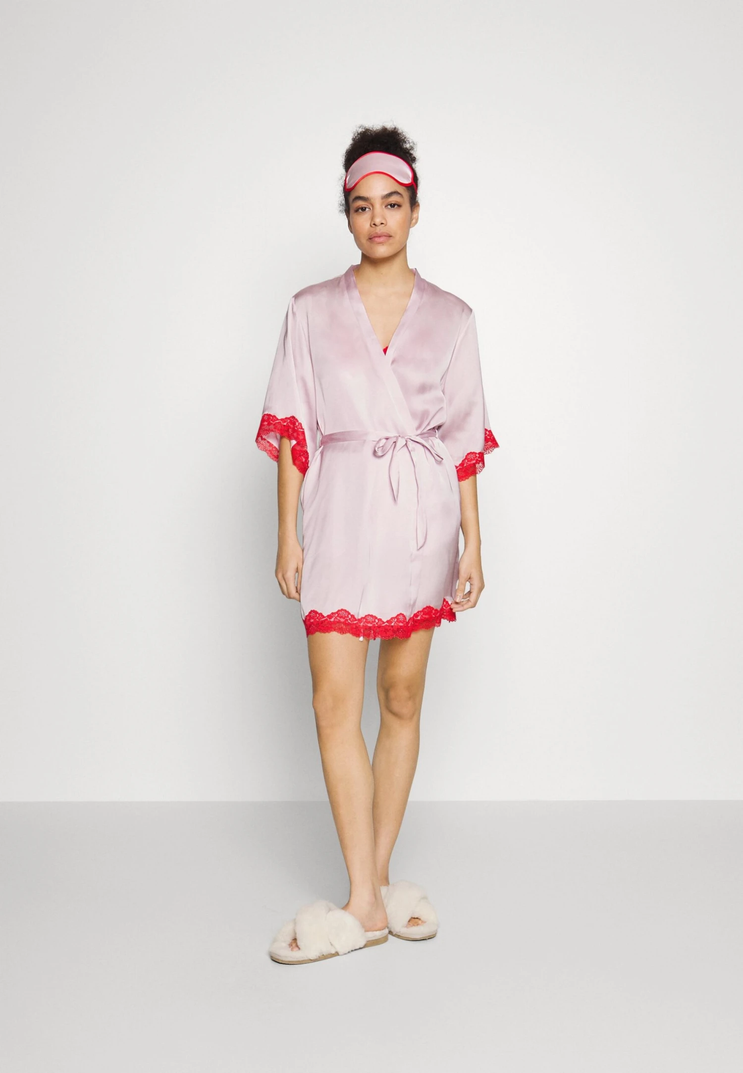 Anna Field 4 Piece Gift Set - Pyjama - Red/Pink 5 Anna Field 4 Piece Gift Set - Pyjama - Red/Pink - Afbeelding 3