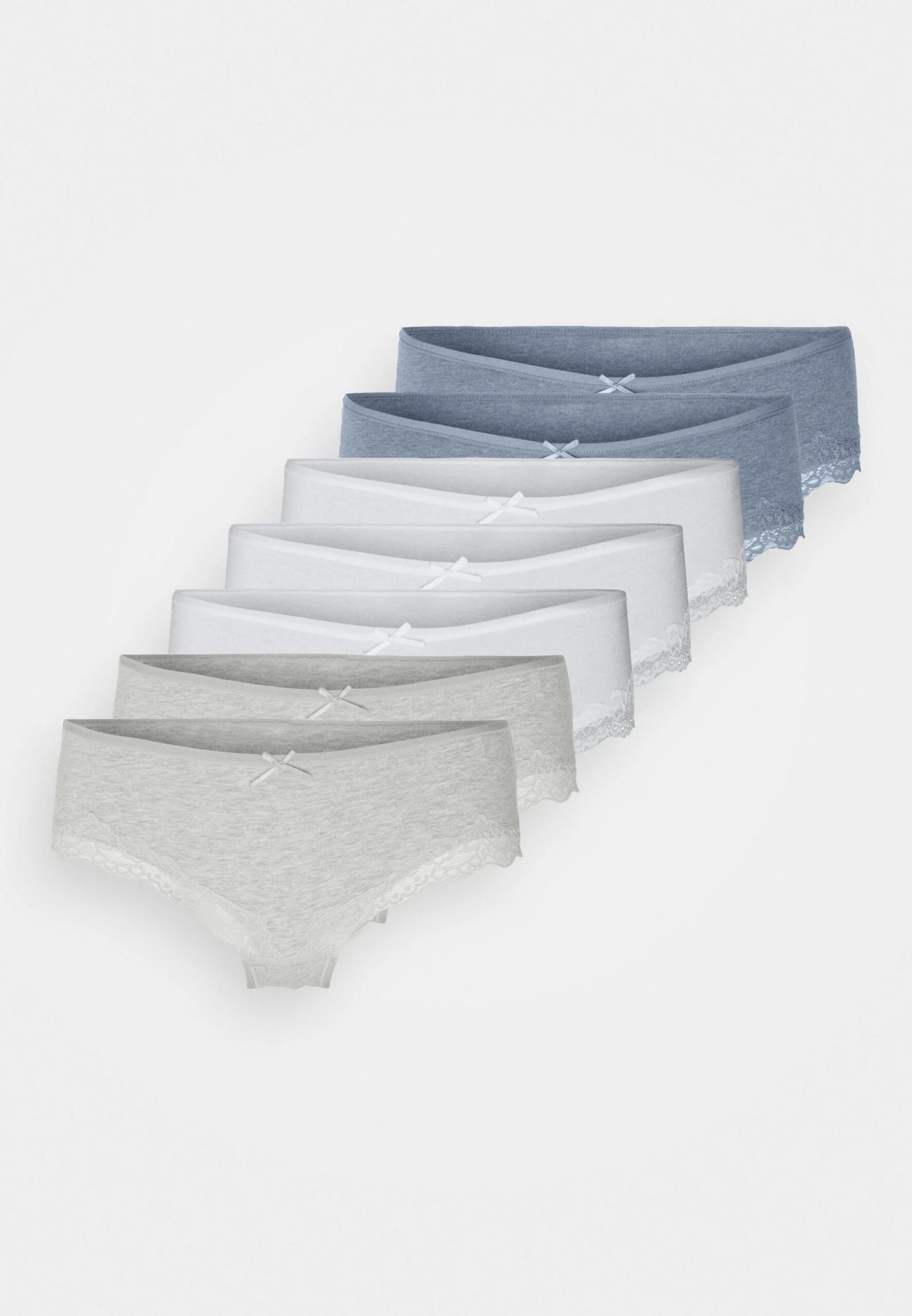 Anna Field 7 Pack - Slip - Blue/Grey/White 8 Anna Field 7 Pack - Slip - Blue/Grey/White - Afbeelding 6