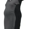 2 Pack - Etui-Jurk - Black/Grey 2 2 Pack - Etui-Jurk - Black/Grey -Anna Field 0c2786d66ee240ce87bff24983faf04e