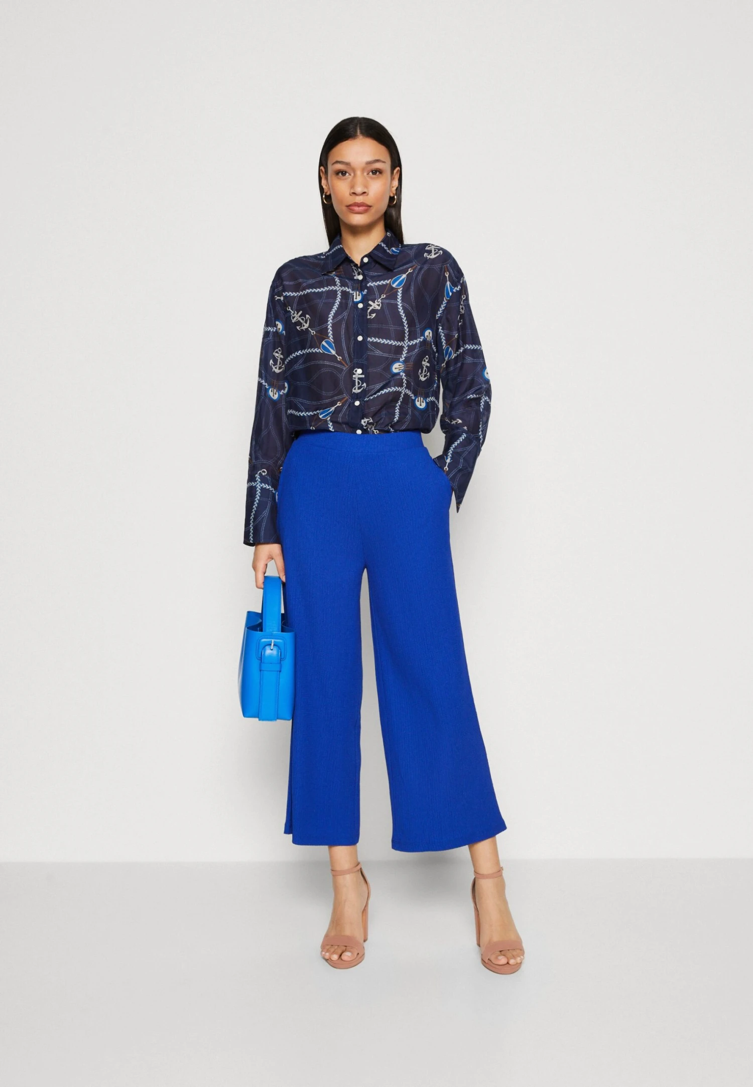 Anna Field Broek - Blue 4 Anna Field Broek - Blue - Afbeelding 2