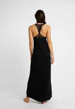 Anna Field Anna Long Viscose Dress- Nachtjapon - Black 9 Anna Field Anna Long Viscose Dress- Nachtjapon - Black -Anna Field 10e5b321d6434ffdbbb5d172b7ad7489