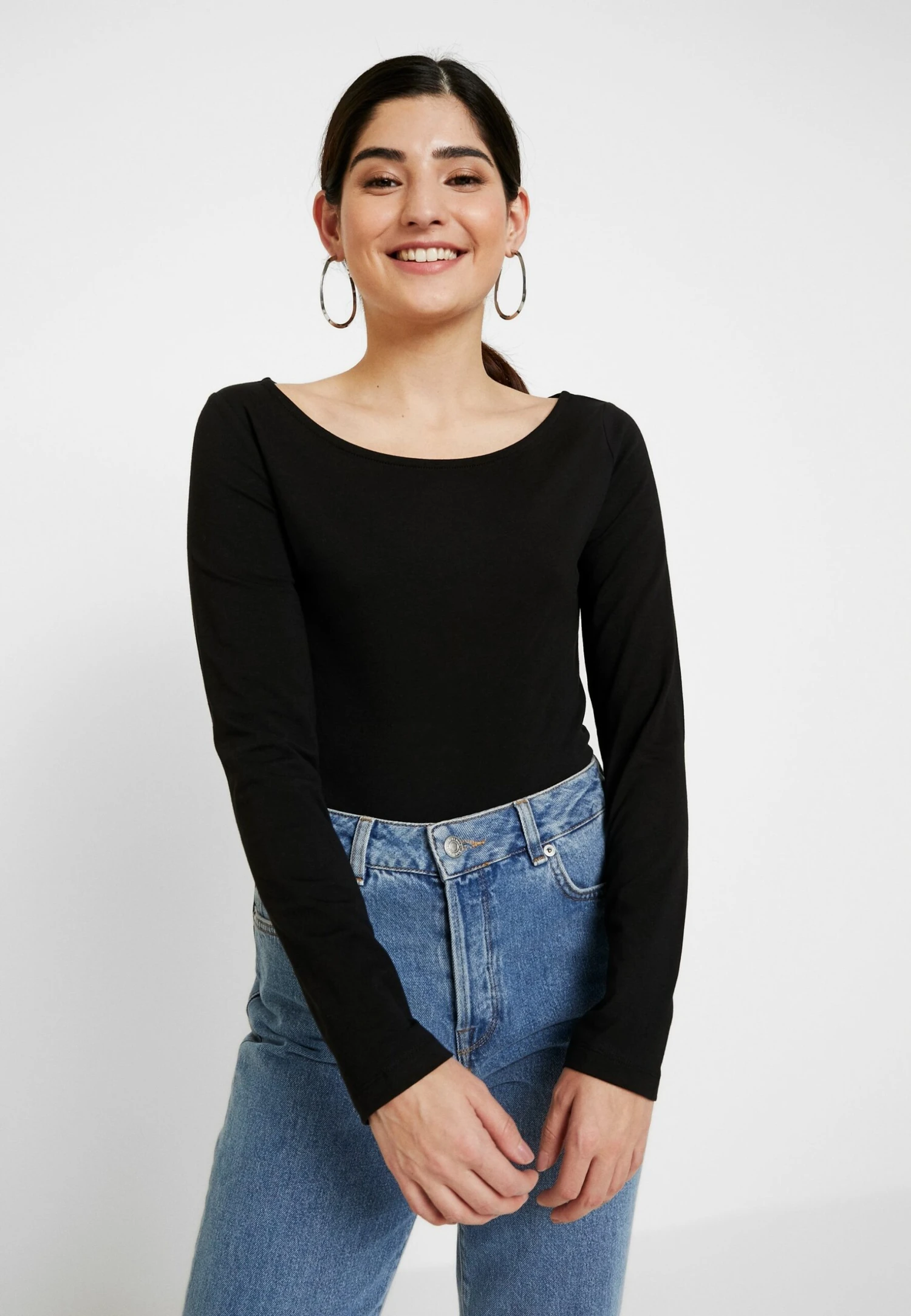 2Pack- Longsleeve - Black/White 5 2Pack- Longsleeve - Black/White - Afbeelding 3