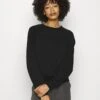 Anna Field Basic CleanCrew Neck Sweatshirt- Sweater - Black 1 Anna Field Basic CleanCrew Neck Sweatshirt- Sweater - Black -Anna Field 123aa54c262440c7b31f789147f33833