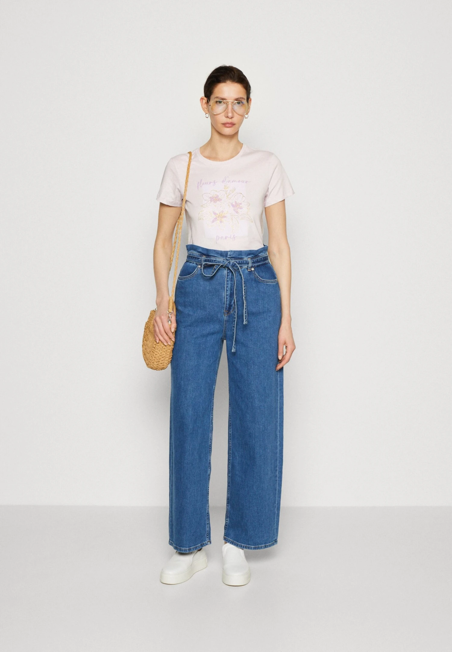 Anna Field T-Shirt Print - Lilac 4 Anna Field T-Shirt Print - Lilac - Afbeelding 2