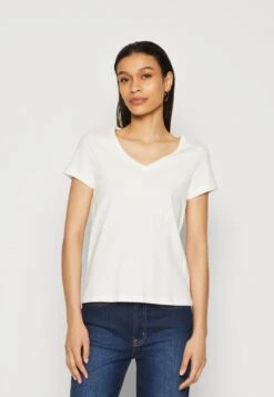 Anna Field 3 Pack- T-Shirt Basic - Dark Yellow/Purple/White -Anna Field 1503665b073d4e85a2b2668e965acd09