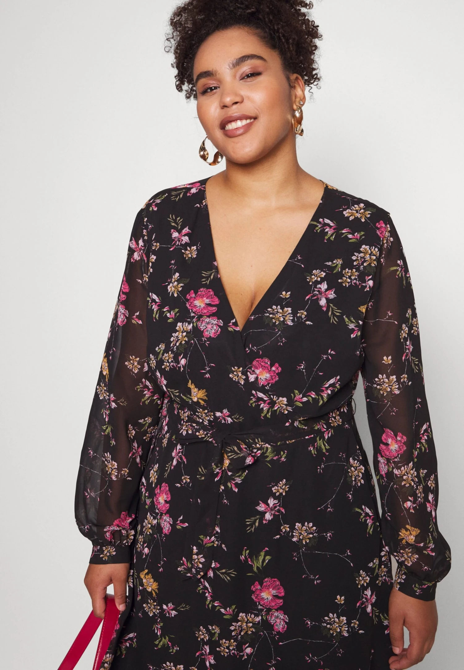 Jurk - Black/Pink 6 Jurk - Black/Pink - Afbeelding 4