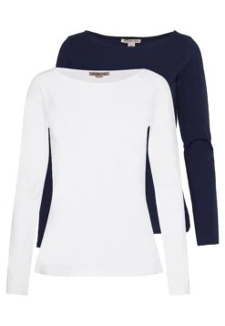 Anna Field 11 Anna Field 2 Pack - Longsleeve - Maritime Blue/White