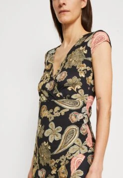 Anna Field Jerseyjurk - Black/Multi Coloured -Anna Field 1d1339a0c9104cd2b8c74037671ad251