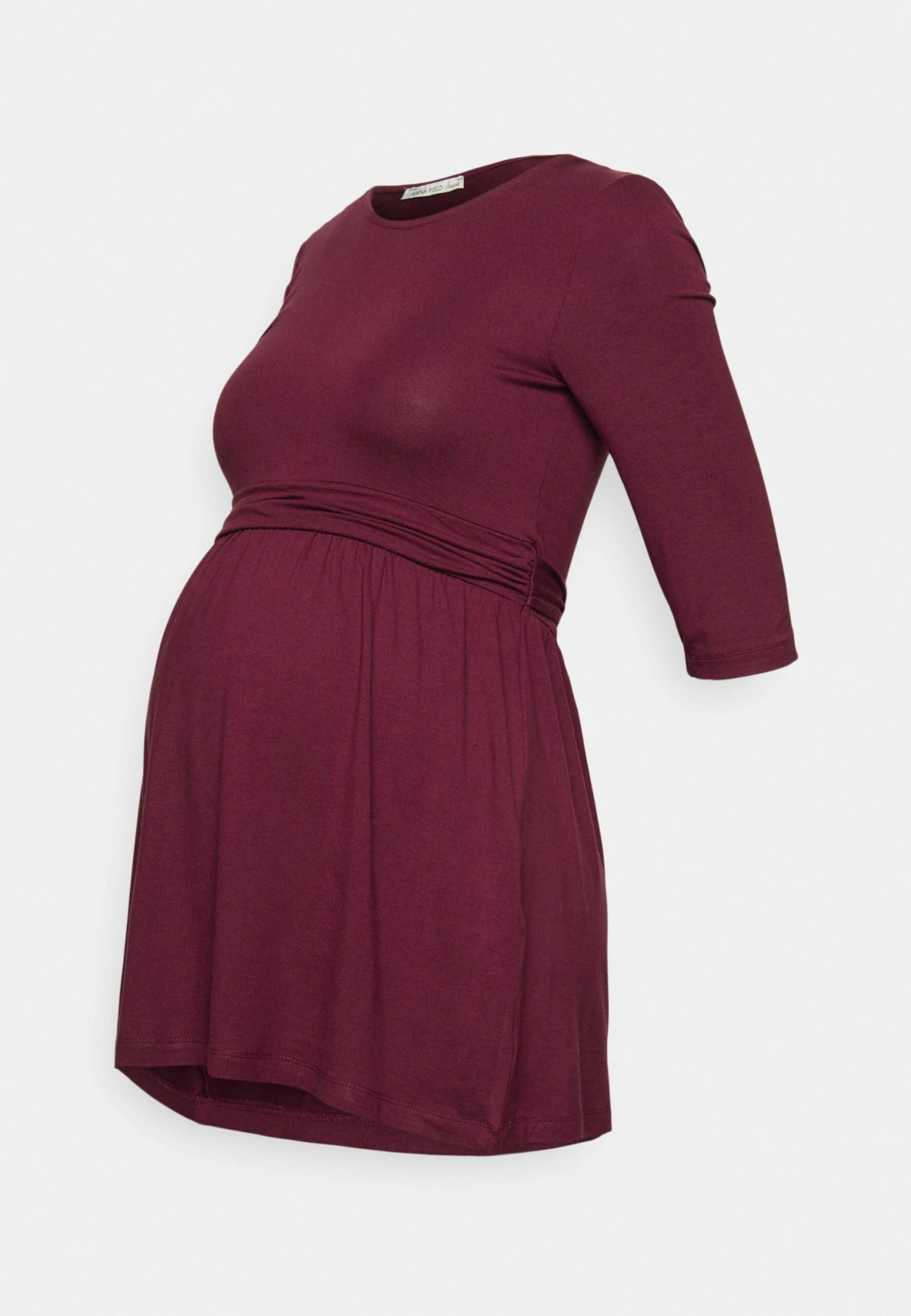 Flare Top- Longsleeve - Dark Red 6 Flare Top- Longsleeve - Dark Red - Afbeelding 4