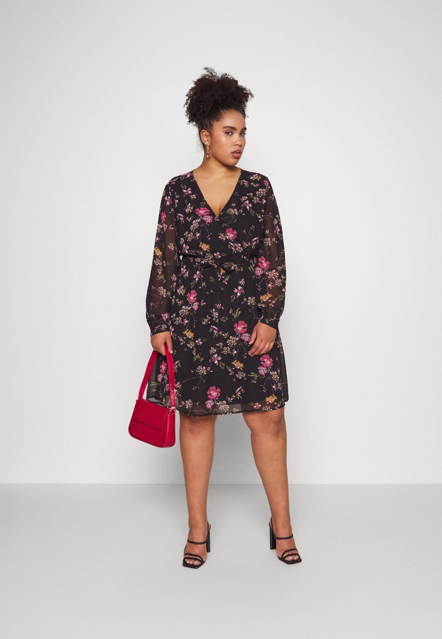 Jurk - Black/Pink 4 Jurk - Black/Pink - Afbeelding 2