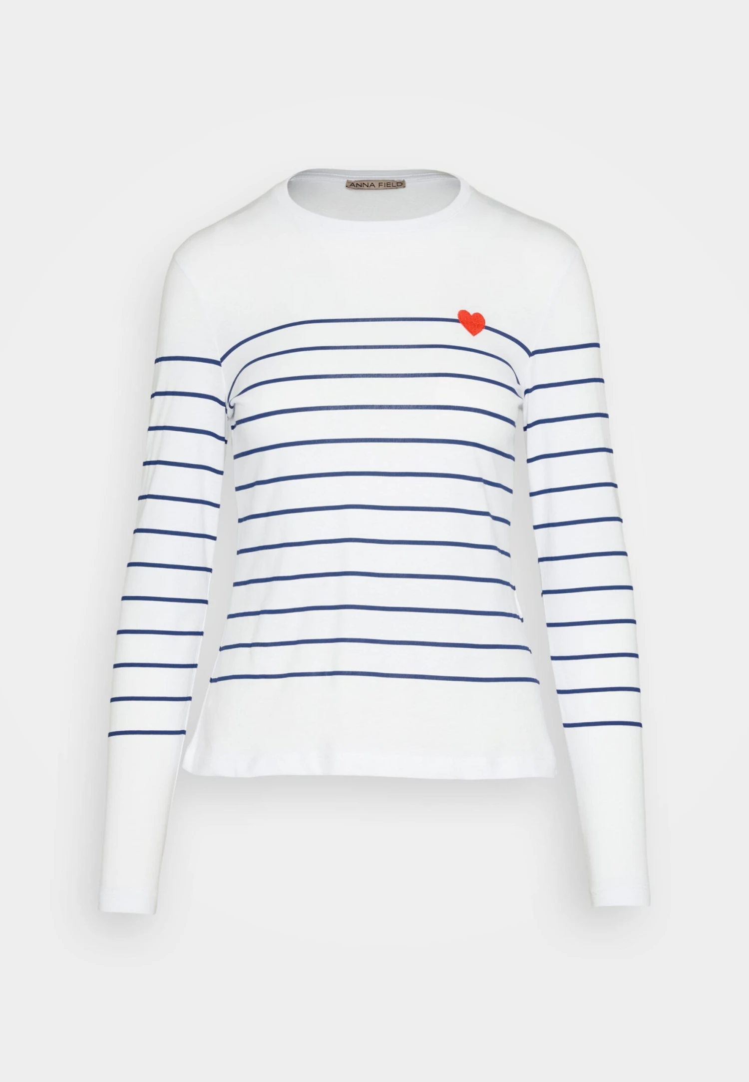 Anna Field Longsleeve - White/Dark Blue 7 Anna Field Longsleeve - White/Dark Blue - Afbeelding 5
