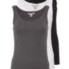 Anna Field Basic Tank 3Er Pack - Top - Black White Mottl 1 Anna Field Basic Tank 3Er Pack - Top - Black White Mottl -Anna Field 215630581a8c42d9b7cda84dff44c0bf