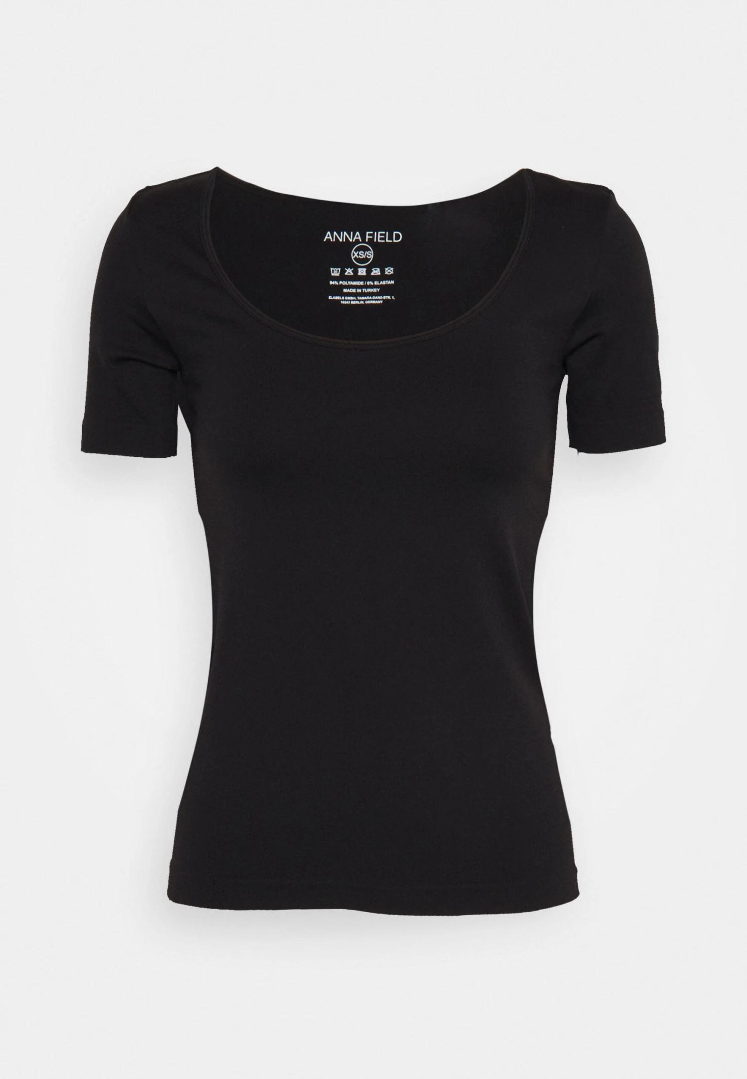 Anna Field T-Shirt Basic - Black 9 Anna Field T-Shirt Basic - Black - Afbeelding 7