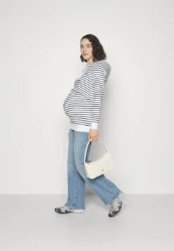 Anna Field 31 2 Pack - Hoodie - Black-White/Bordeaux