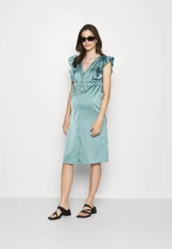 Mama Dress Mid Dress Open Slips- Cocktailjurk - Light Green -Anna Field 266b398015634517bdc80c8cd1d415e4
