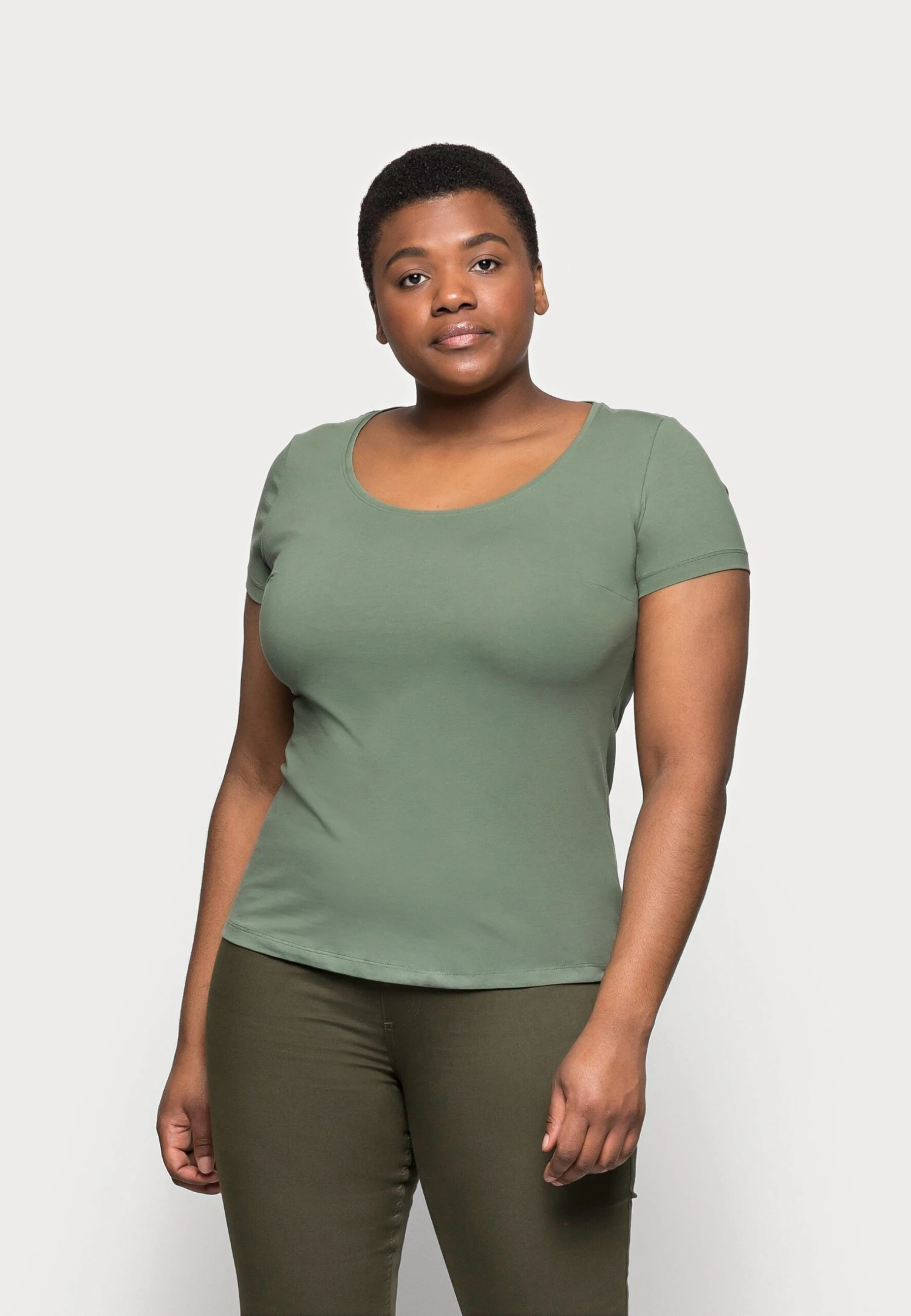 3Er Pack- T-Shirt Basic - Blue/Green/Black 9 3Er Pack- T-Shirt Basic - Blue/Green/Black - Afbeelding 7