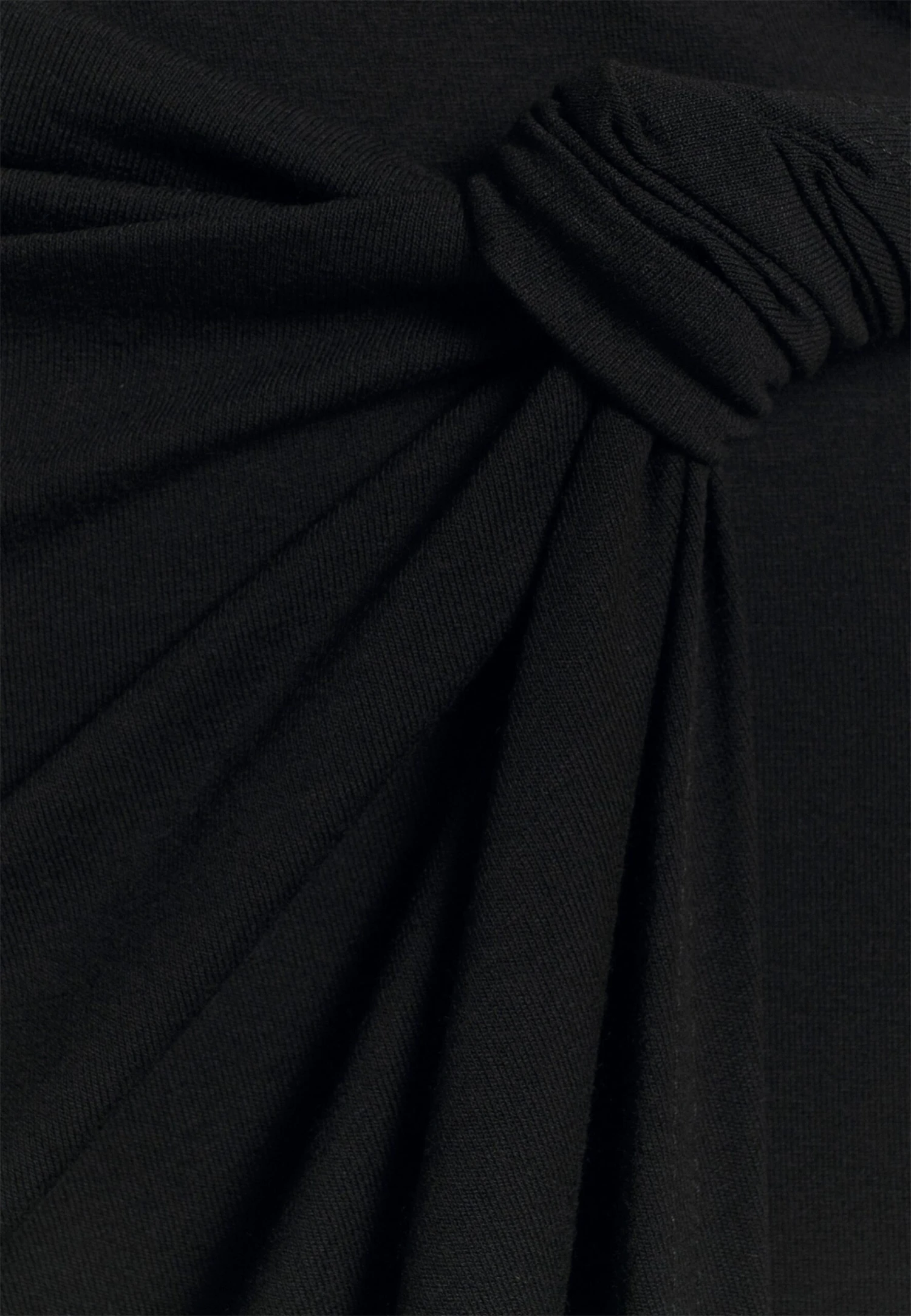 Anna Field Front Knot Midi Skirt - Kokerrok - Black 5 Anna Field Front Knot Midi Skirt - Kokerrok - Black - Afbeelding 3