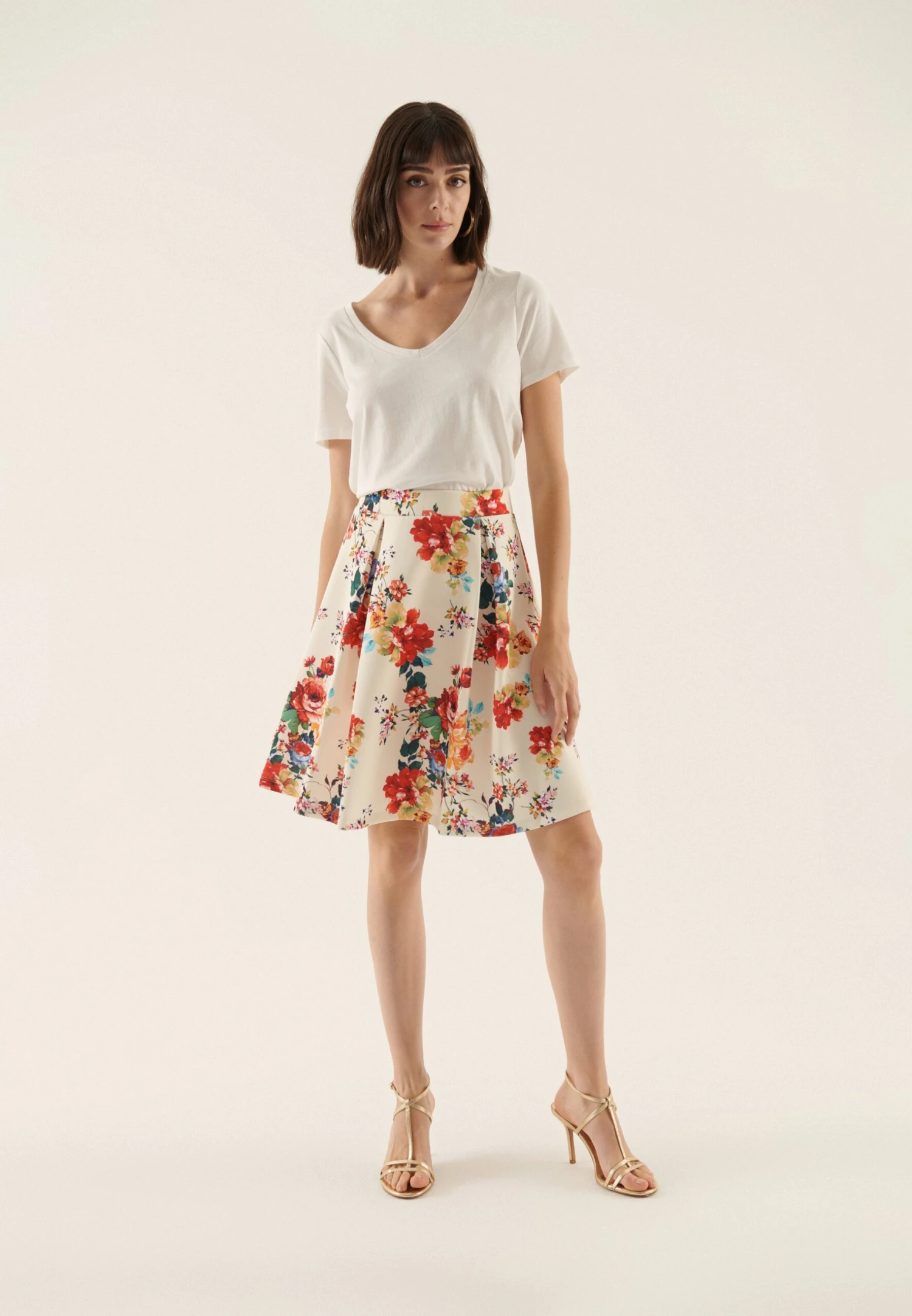 Anna Field A-Lijn Rok - Multi Coloured 4 Anna Field A-Lijn Rok - Multi Coloured - Afbeelding 2