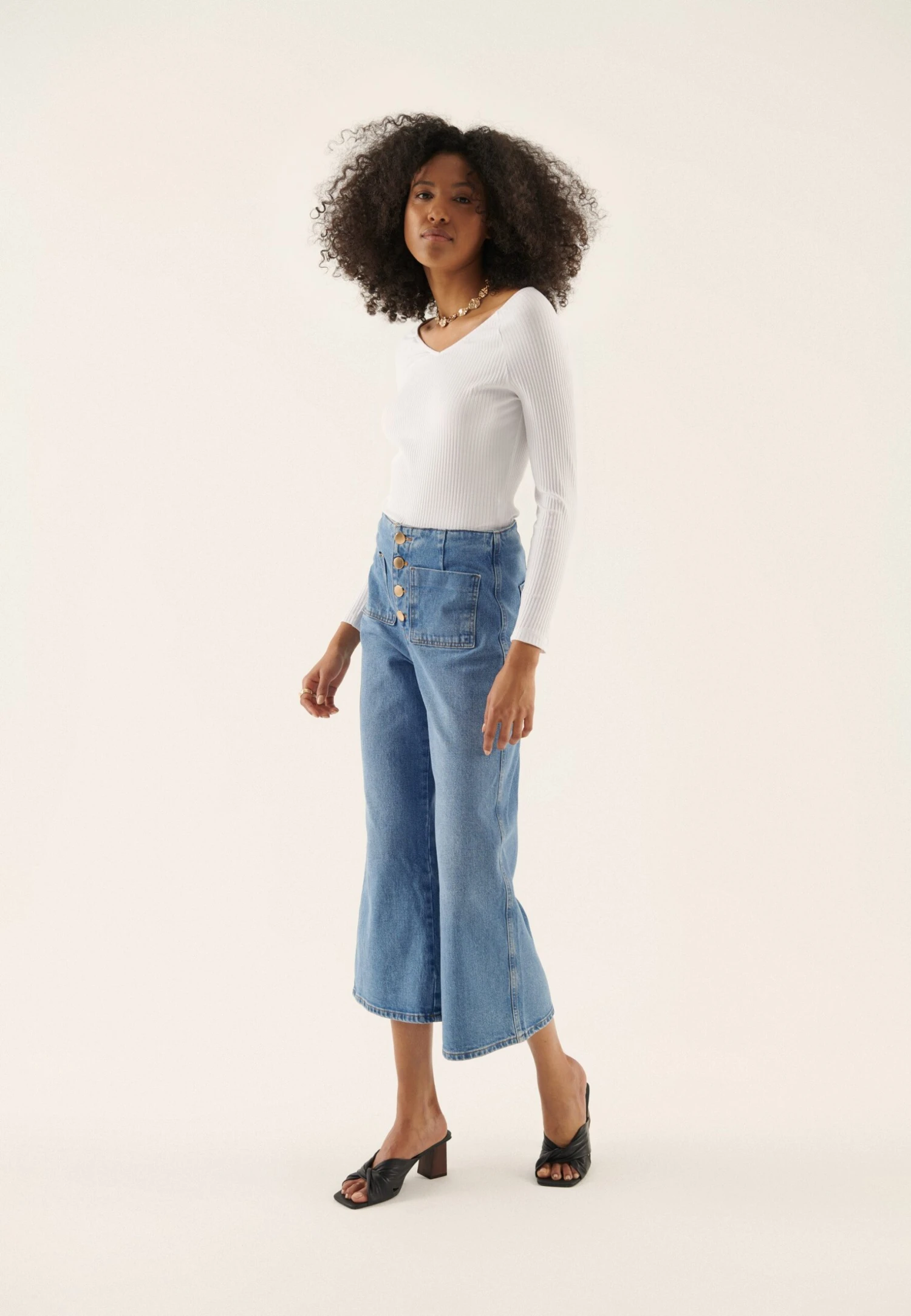 Anna Field 2-Pack - Longsleeve - Black/White 3 Anna Field 2-Pack - Longsleeve - Black/White