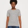 Anna Field T-Shirt Print - Dark Blue/White 1 Anna Field T-Shirt Print - Dark Blue/White -Anna Field 365fd4dd5e6a4764a0b563f85fe5f5c1