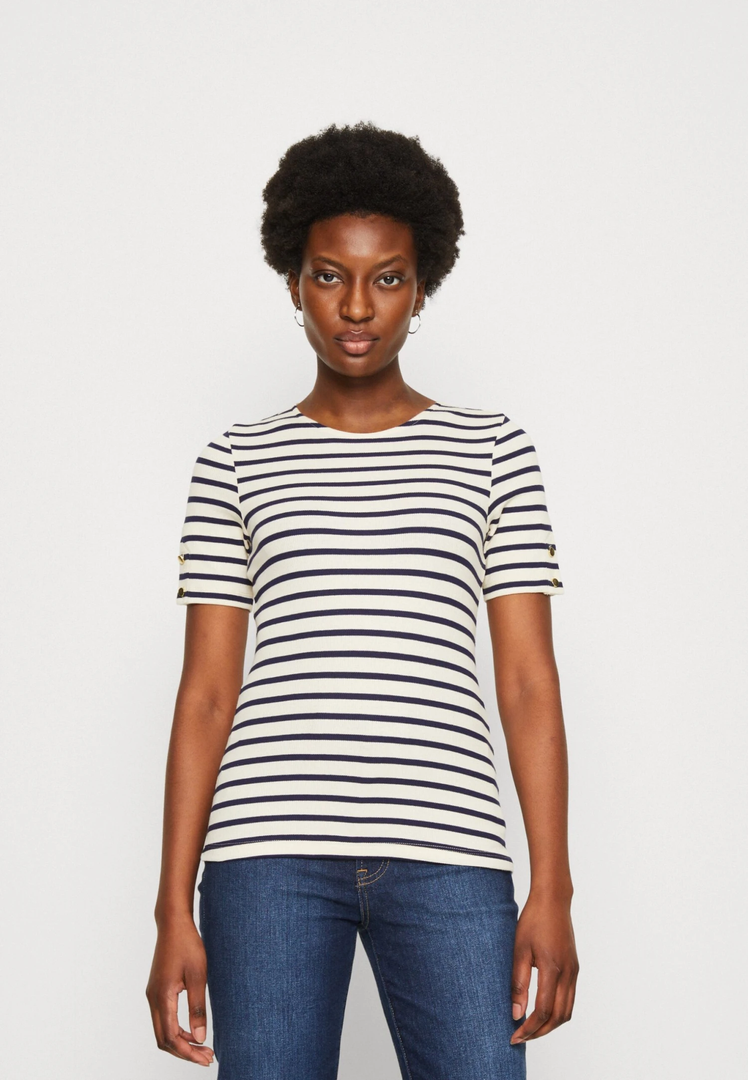 Anna Field T-Shirt Print - Dark Blue/White 3 Anna Field T-Shirt Print - Dark Blue/White