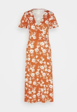 Anna Field Jerseyjurk - Brown/White -Anna Field 37997215f27d433583a77a9e5440e744