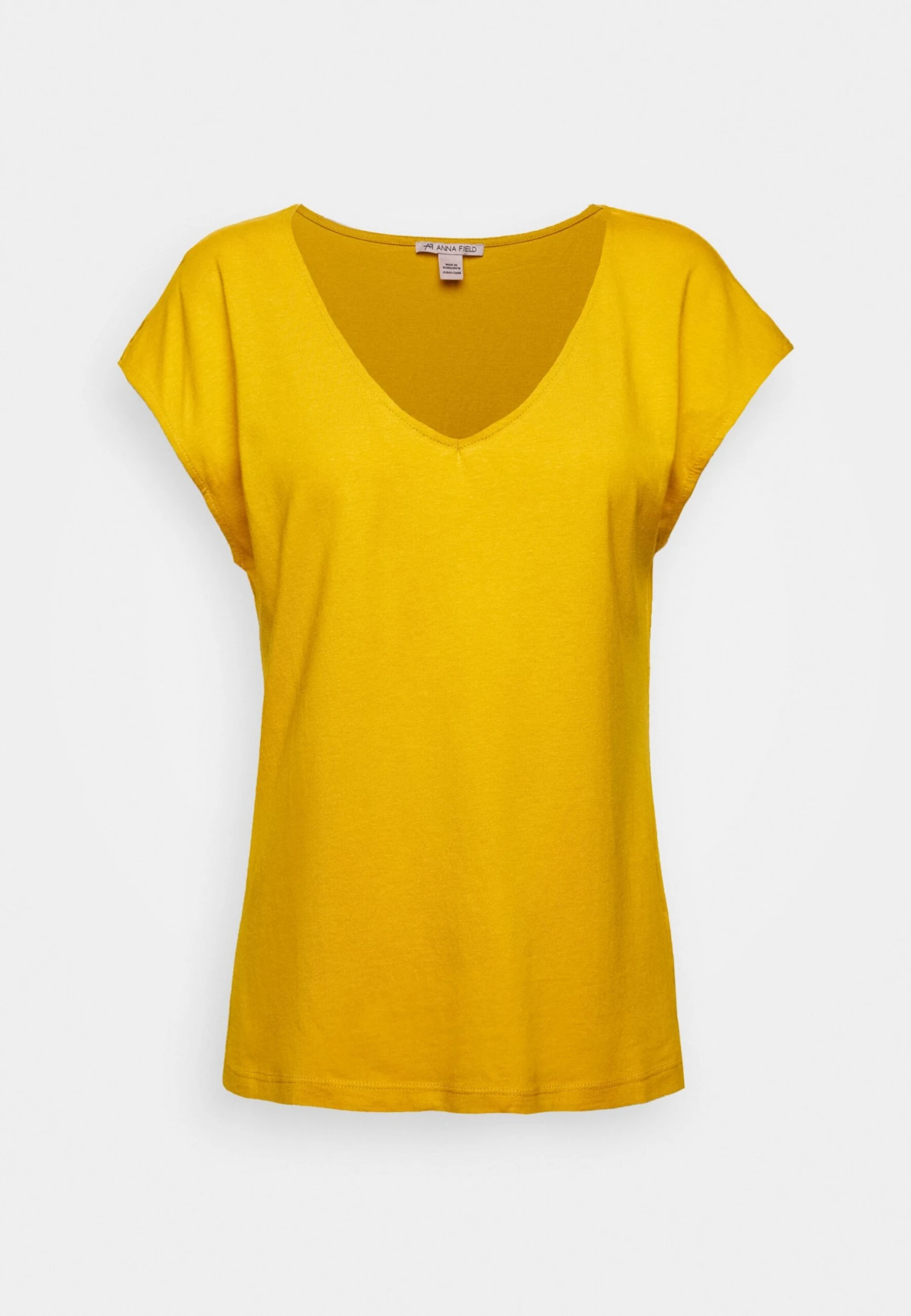 Anna Field T-Shirt Basic - Golden Yellow 8 Anna Field T-Shirt Basic - Golden Yellow - Afbeelding 6