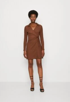 Anna Field Jurk - Dark Brown