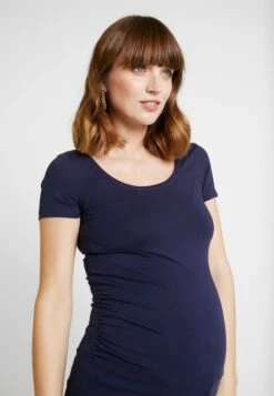 2 Pack - T-Shirt Basic - White/Dark Blue -Anna Field 3cc68809e81a41419d90b28b35727b6b