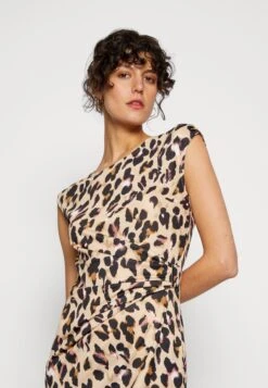 Anna Field Jerseyjurk - Black/Beige/Multi-Coloured -Anna Field 3cde93bcfec3411ab84ec3bc3986580f