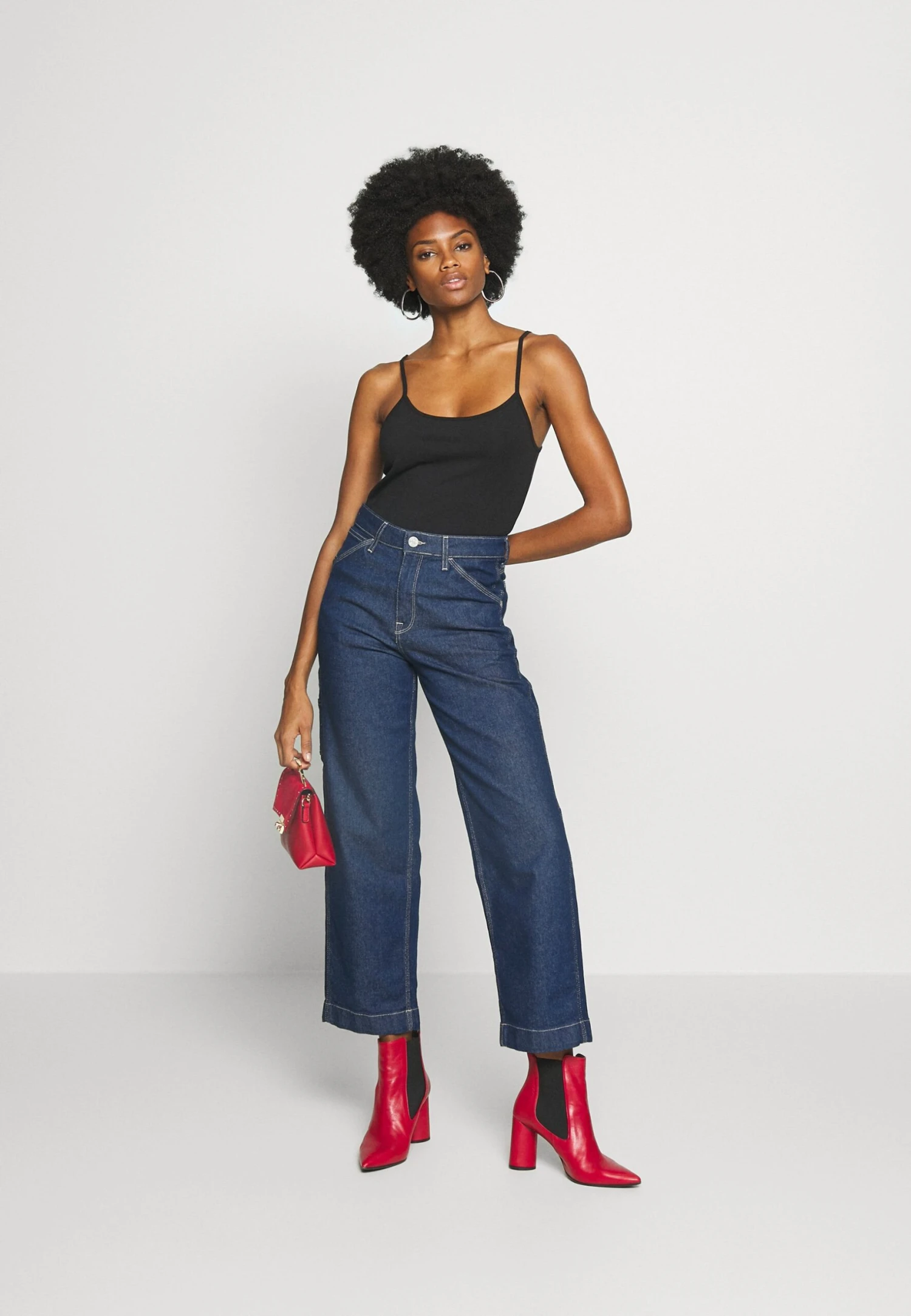 Anna Field 3Er Pack - Top - Black/Black/Black 3 Anna Field 3Er Pack - Top - Black/Black/Black