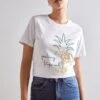 Anna Field Hattie Pineapple Puff - T-Shirt Print - White -Anna Field 3ff303cdf26f4e94907ffdffee794ff7