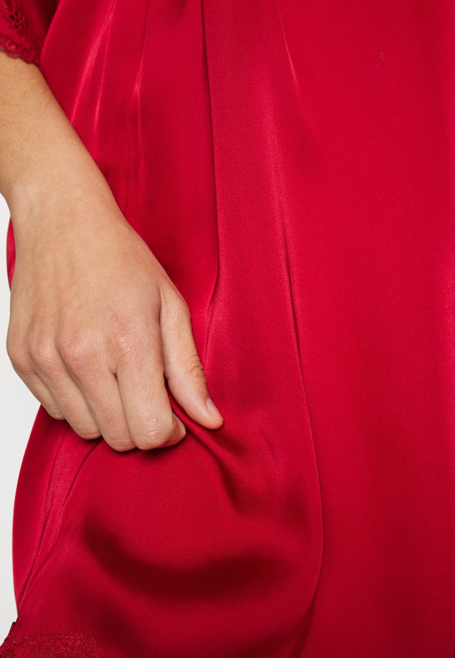 Anna Field Nachtjapon - Red 8 Anna Field Nachtjapon - Red - Afbeelding 6