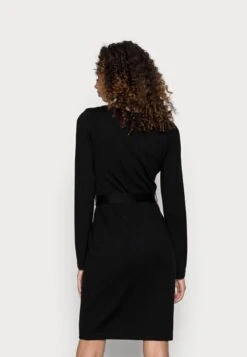 Anna Field Lace Insert V Neckline Loose Dress - Gebreide Jurk - Black 9 Anna Field Lace Insert V Neckline Loose Dress - Gebreide Jurk - Black -Anna Field 456cb8ebb1c44bd68a3b21b2d1991545