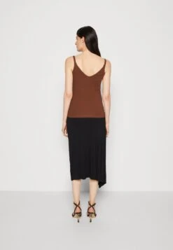 Anna Field Top - Dark Brown 10 Anna Field Top - Dark Brown -Anna Field 46a60524328344e787201a9b14c12a82
