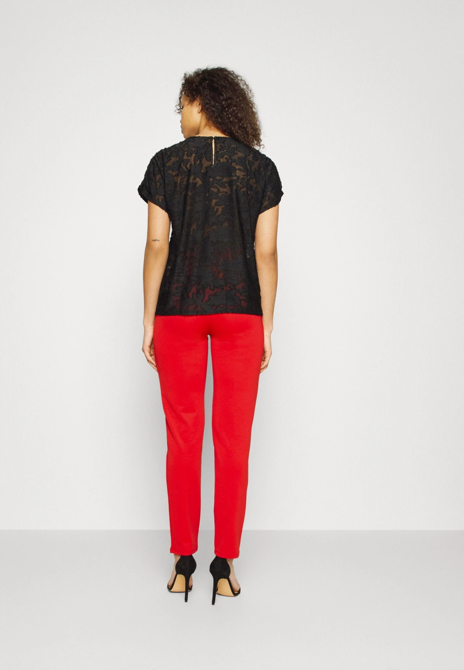 Broek - Red 5 Broek - Red - Afbeelding 3