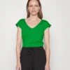 Anna Field T-Shirt Basic - Green 1 Anna Field T-Shirt Basic - Green -Anna Field 47ccf2d3aa2c426e9c16c1347fe72642