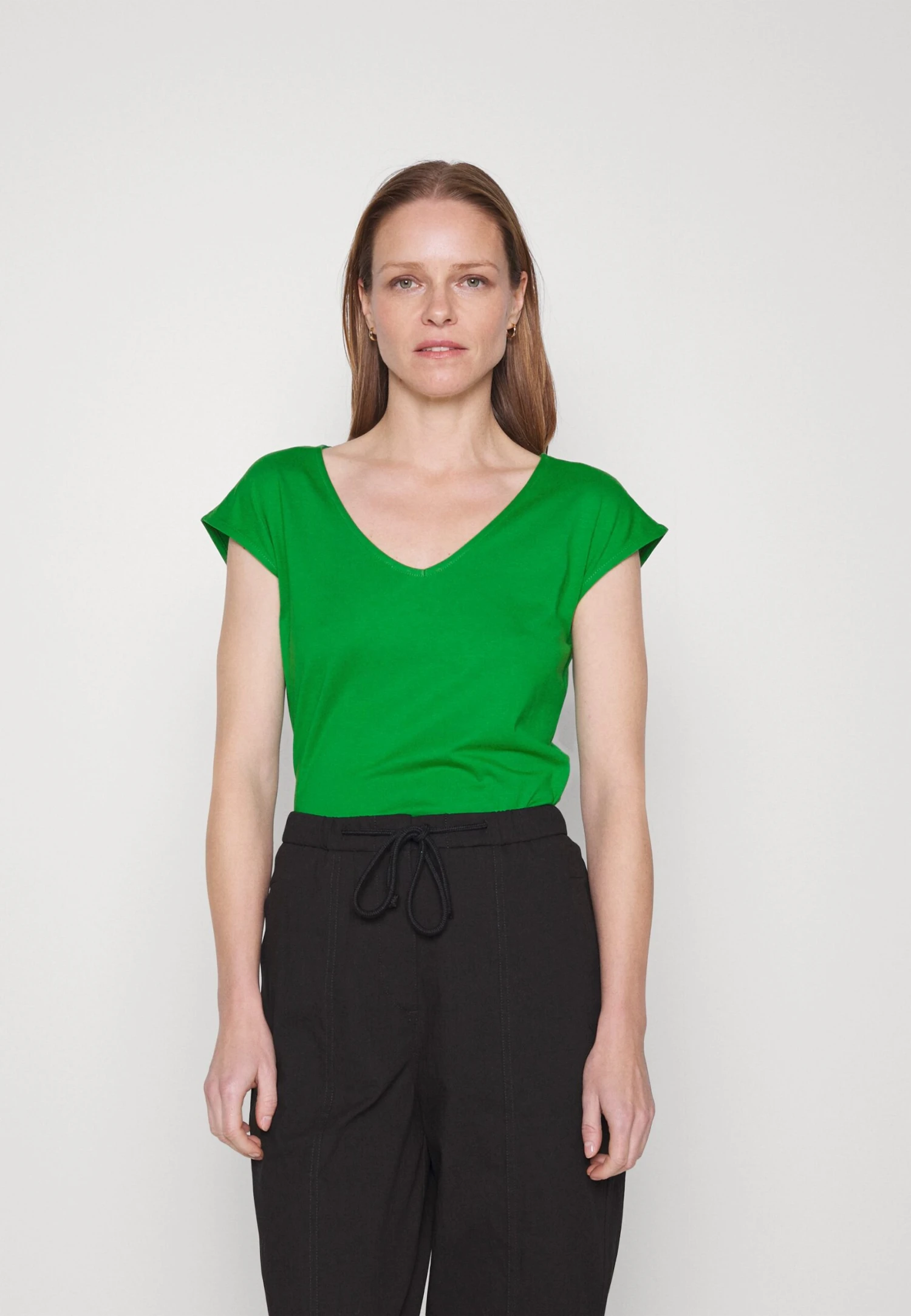 Anna Field T-Shirt Basic - Green 3 Anna Field T-Shirt Basic - Green