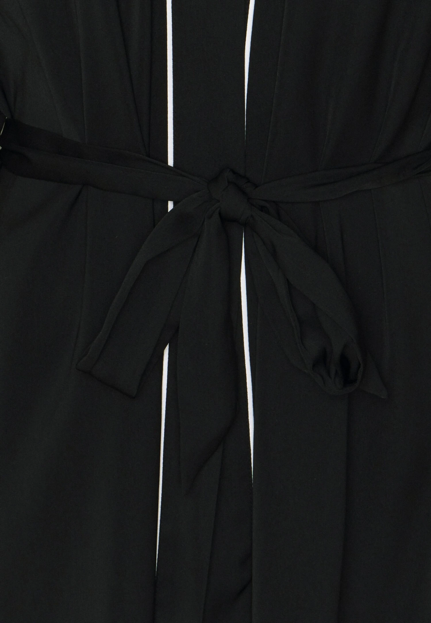 Anna Field Amanda Satin Dressing Gown - Badjas - Black 8 Anna Field Amanda Satin Dressing Gown - Badjas - Black - Afbeelding 6