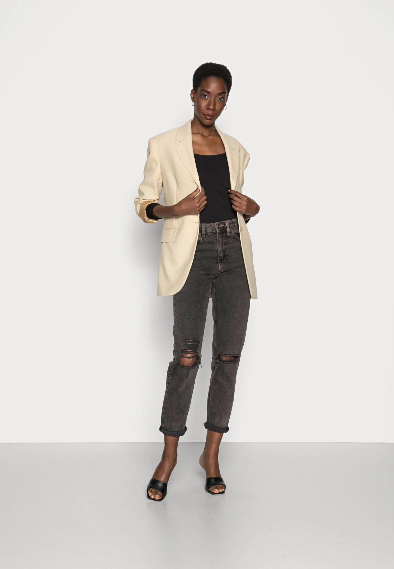 Anna Field 2 Pack - Longsleeve - Black/Black 3 Anna Field 2 Pack - Longsleeve - Black/Black