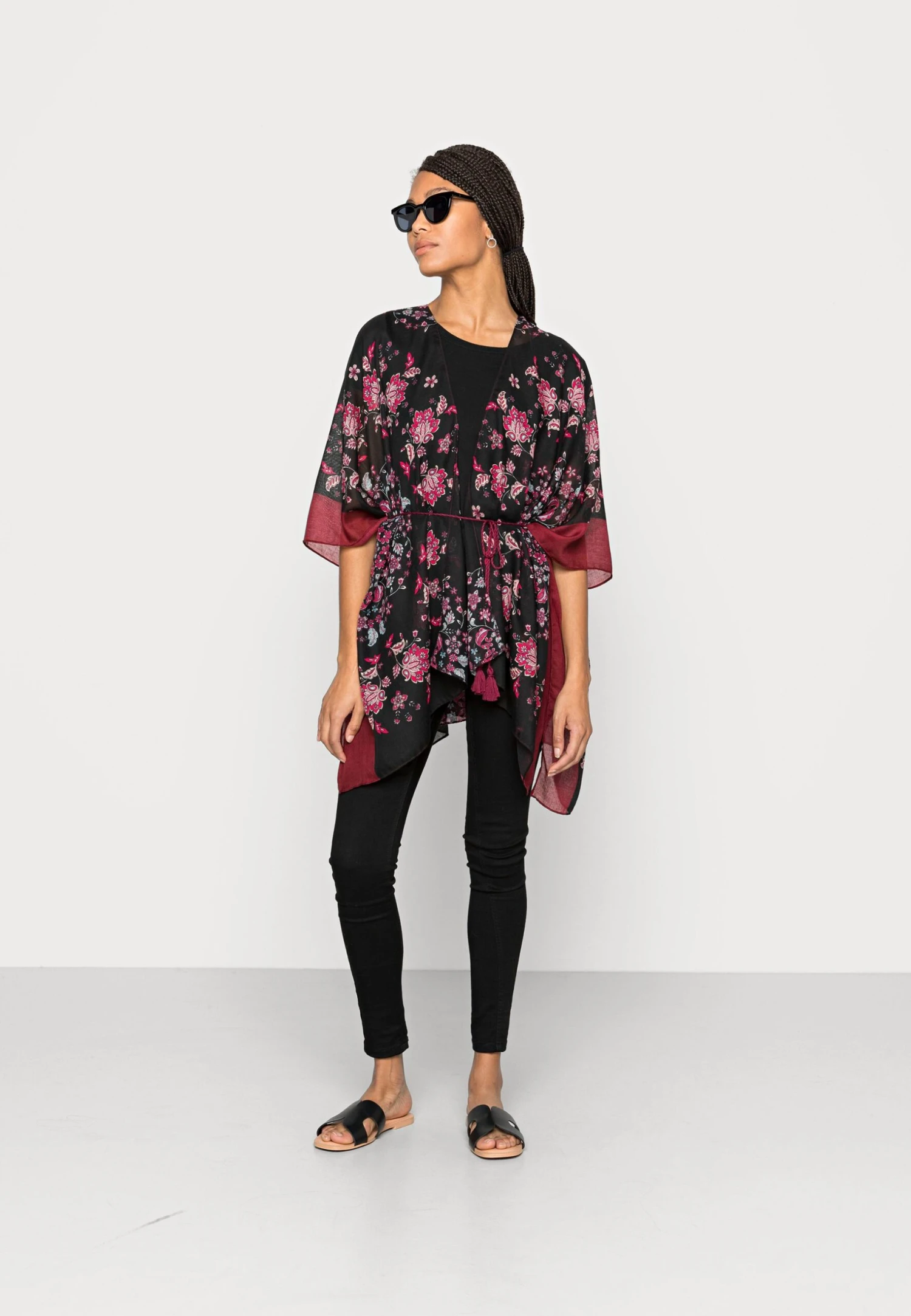 Anna Field Lichte Jas - Black/Blue/Red 4 Anna Field Lichte Jas - Black/Blue/Red - Afbeelding 2