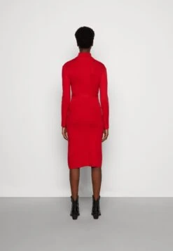 Anna Field Rollkragen Ripp Mini Strickkleid Mit Gürtel - Gebreide Jurk - Red 10 Anna Field Rollkragen Ripp Mini Strickkleid Mit Gürtel - Gebreide Jurk - Red -Anna Field 4ef1d85f8bbc434eb08163e6609c362a