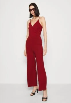 Anna Field Jumpsuit - Dark Red -Anna Field 4f85d874979a40d9bd5af7ee73f12b6c